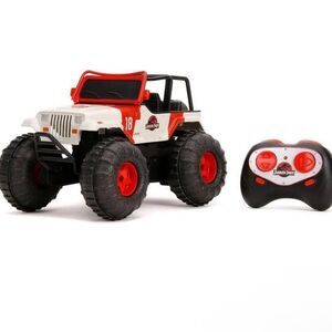 NEW Jurassic World 10.5" Jeep Wrangler Water and Land RC Radio Control Car